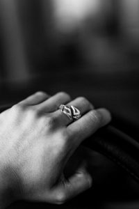 bague gothique homme