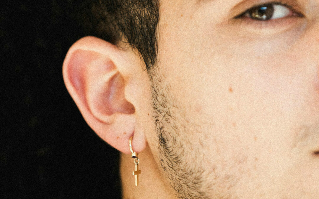 Piercing oreille homme
