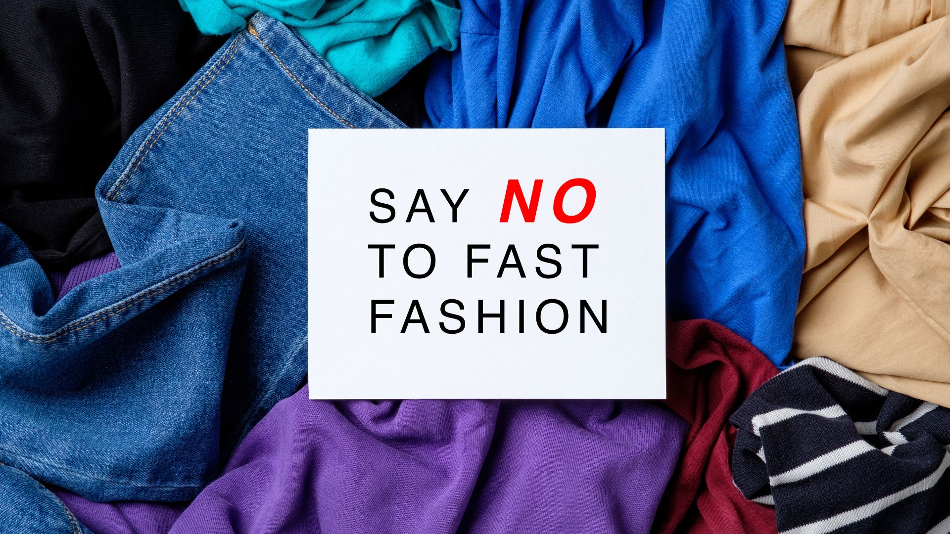 Dites non à la fast fashion
